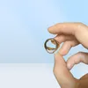 Großartig aussehende Modemarke Edelstahl 3 Ring Ring 18k Persönlichkeit Hochwertige Liebhaber Geschenk Freunde Austausch Geschenke BE542035
