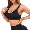 Yoga -outfit vrouwen ademende sport beha sexy mesh top push up gym fitness ondergoed vrouwelijke naadloze hardlooptraining