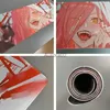 Mauspads Handgelenkauflagen Anime Chainsaw Man Große Mauspads Makima Power Aki Denji Mousepad Computer Laptop Gamer Pad PC Gaming Zubehör Schreibtischmatten YQ231117