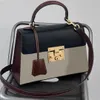 De draagtas Dames Luxe Designer Tas Echt lederen handtas Schoudertassen Crossbody tas Designer handtassen Zwarte bakken Portemonnee Bruine kleur portemonnee