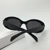 Zonnebrillen voor mannen en vrouwen 40194 Luxe buitenstrandstijl Goggles Anti-ultraviolet UV-400 Retro Design Fashion Ovaal full frame Acetaatvezel Eyewear