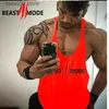 Débardeurs pour hommes Marque Bodybuilding Vêtements Fitness Mens Muscle Vest Lettres d'été Imprimer Chemise sans manches Gyms Stringer Débardeur Men Tanktop T230417