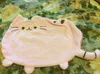 Animais de pelúcia de pelúcia Novo travesseiro de gato de pelúcia kawaii com zíper apenas pele sem pp algodão biscoitos Kids Toys Big Cushion Cover Gifts 40*30cm