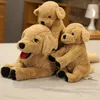 Plüschpuppen 35 75 cm Simulation Labrador Hundespielzeug Kreative realistische Tierwelpen Gefüllte Stofftiere für Kinder Geburtstagsgeschenk 231116