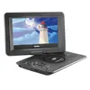 Freeshipping 139 polegadas 110-240V HD TV portátil DVD Player 800 * 480 Resolução 16:9 Tela LCD para Plugue UE DVD Players Qnsdg