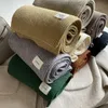Écharpes à la mode pour femme, fil à tricoter épais de 160cm, écharpe chaude coupe-vent, enveloppes de protection d'hiver 231116