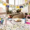Décoration de fête joyeux anniversaire confettis gâteau ballon bricolage étincelant ornement fiançailles décoratif vacances Banquet