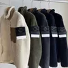 مصمم الرجال للرجال Lamb Fleece Coat Men's Winter Winter Fashion Clip Clip Shickled Men's Stacket