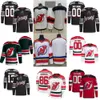 New Jersey Custom Devils Hockeyshirts 96 Timo Meier 91 Dawson Mercer 18 Ondrej Palat 17 Yegor Sharangovich 28 Damon Severson 71 Jonas Siegenthaler