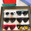 Sunglasses designer 23 New cat's eye sun glasses Men's ins Net celebrity personality sunglass Women QHPN