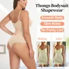 Kobiety damskie Thongs Bodysuit kobiet Shapewear Control Body Shaper gładki niewidoczny pod sukienką odchudzającą bieliznę Kamisole kombinezon