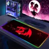 Mouse Pads Wrist Rests Mousepad Xxl Game Redragon Computer Accessories LED Mouse Pads RGB Desk Pad Deskmat Gaming Gamer Mat Anime Office Mouse Mats YQ231117