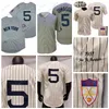 maglia da baseball a gesso crema