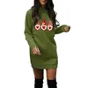 Urban Sexy Dresses Casual Dresses For Womens Autumn and Winter Round Neck Long Sleeve Sweatshirt Mini Dress Christmas Fashion Dresses 231117