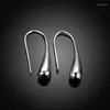 Dangle Earrings Silver Color Water Drop For Women Stainless Steel Teardrop 2023 Trendy Aesthetic Jewelry Party Gifts