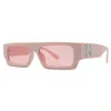 Off Fashion x Relief Sunglasses Men Kobiety Najwyższej jakości Sun Goggle Beach Adumbral Multi kolor