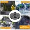 Garden Decorations Floating Solar Fountain Water Pool Pond Decoration Powered Pump
