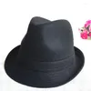 Bérets mélange laine haute qualité Fedora chapeaux pour hommes chapeau d'hiver confortable Cool belle diverses couleurs femmes 2023