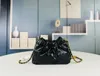 Sacca di lusso mini borsetto designer 22c garbage borse diamante che controlla borsa a tracolla di moda da donna ledies borsetta borsa per campeggio campeggio a tracolla