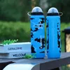 water bottle 750/1000ml Bike Water bottle Road Bicycle Cycling Bottle with Holder Cage Outdoor Sports Drink Equipment Bike Rading Accessories P230324