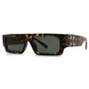 Off Fashion x Relief Sunglasses Men Kobiety Najwyższej jakości Sun Goggle Beach Adumbral Multi kolor