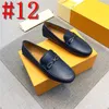 39Model zamszowe skórzane buty Oxfords dla designerskich mężczyzn mokasyny buty swobodny poślizg na luksusowych mężczyzna