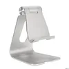 Tablet pc stands mesa de alumínio suporte suporte berço para telefone móvel bmstu drop delivery computadores acessórios de rede dht3e