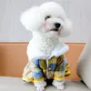 Cat Costumes Pretty Skin-touching Thickened Autumn Winter Plush Lining Pet Dress Thermal Clothing Supplies Cats