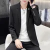 Herrenanzüge Blazer Männer großgröße 4xl losen lässigen soliden Anzug Jacken Herren Trendy All-Match Daily Outwear Slim Korean Style E784