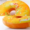 Kussen/decoratief speelgoed Kantoor Lunchpauze Heupstoelkussen Pluche Schattig Simulatie Chocolade Donut