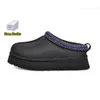 Stivali Tazz Stivale da neve Tasman Platform Donna Stivale invernale Designer Stivaletti alla caviglia Scarpe Castagna Nero Pantofole in pelliccia calda Indoor Australian6