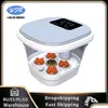 Other Home Garden Foot Care Fl Matic Deep Bucket Bubble Bath Mti Function Electric Masr Household Heating Constant Tempera 230329 D Dhcwo