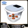 Autres Accueil Jardin Soins des pieds Fl Matic Seau profond Bain moussant Fonction MTI Électrique Masr Chauffage domestique Constant Tempera 230329 D Dhcwo