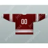 Красная Хоккейная майка MONTREAL MAROONS на заказ 1935-37 годов НОВАЯ Top Ed S-M-L-XL-XXL-3XL-4XL-5XL-6XL