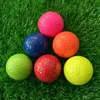 Bolas de golfe Crestgolf 6pcspack colorido mini -golfe bolas de duas peças para treinar as bolas de golfe pelotas 230414