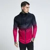 Jackets masculinos homens com capuz Jacket Running Jacket Treinamento de ginástica esportes de caminhada Jaqueta à prova de vento Treinamento de jaquetas ao ar livre