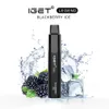 Original Iget Legend 4000 Puff Disposable Vapes 4K Puff Pen E Cigaretter Pod Mesh Coil 13 Flavors Nivå Kit Kraftfullt 1500mAh Batteri 12 ml Prefilled Patron