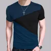 Erkekler 6 Tasarımlar Erkekler T Slim Fit Crew Boyun T Shirt Erkekler Kısa Kollu Tişört Tişört Teats Boyut M 5XL TX116 R 230417