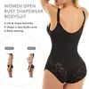 Intimo modellante da donna Body Shapewear Donna Tummy Control Waist Trainer Shaper Fajas Colombianas Girdles Cerniera Busto aperto Body Modeling Strap