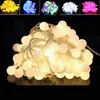 LED Strings 10M-50M Fairy Garland LED Ball String Lights Chrias Bulb Fairy String Decorative Lights for Holiday Wedding Party Decoration P230414