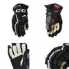 Gants de sport Hockey sur glace Type FT6 PRO noir et blanc rouge équipement 231117