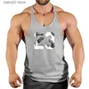 Erkek tank üstleri stringer gym en iyi erkek erkekler singlets fitness yelekleri için zirveler spor salonu gömlek adam kolsuz sweatshirt tişörtler askonluklar adam giyim t230417