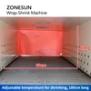 Zonesun ZS-SPL5 afdichtingsmachines Automatische huls wikkel krimptunnel fles drankjes drankjes productverpakkingsmachine