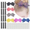 Accessoires cheveux haute performance arc bricolage Kit de fabrication pour filles Clips fournitures outils complets fête Festival 6 pièces/12 pièces