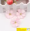 Mini Silk Plum Blossom Artificial Flower Wedding Decoration Diy Wreath Clip Acessórios de clipe de clipes de flor artes de flor artes GB733