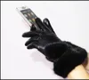 Fünf-Finger-Handschuhe, hochwertige Schaffell-Nerz-Handschuhe, Leder-Rex-Kaninchen-Fell-Handschuhe, Damen-Winter-Fahr-Reit-Touchscreen-Handschuhe, echt 231116