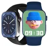 Fabrik Großhandel HW8MAX 1,99 "Smart Watch Appl 7 Tage Standby Immer auf Blutdruck Männer Frauen NFC SmartWatch für Android
