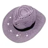 Chapeaux à large bord mode pare-soleil chapeau Western Cowgirl pliable Cowboy parasol paille pour hommes femmes jardinage en plein air