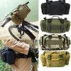 Backpacking Packs Men's Tactical Waist Fanny Bag Military Waterproof Horizontal Shoulder Strap Sling Bag Used for Hiking Outdoor Climbing Fishing Camping 231117