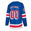 Herren Reverse Retro Mika Zibanejad Hockey''nHl'' Trikots Adam Fox Artemi Panarin Chris Kreider Alexis Lafreniere Kaapo Kakko Lundqvist Wayne Gretzky